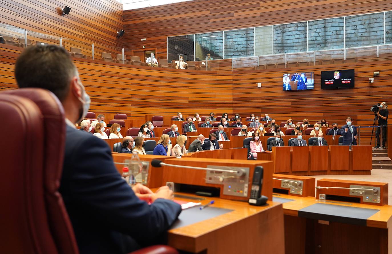 Primer pleno de las Cortes en el mes de septiembre con muchos asuntos sobre la mesa de la Junta de Castilla y León