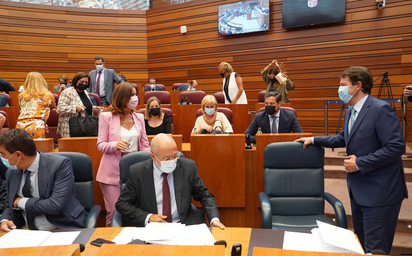 Primer pleno de las Cortes en el mes de septiembre con muchos asuntos sobre la mesa de la Junta de Castilla y León