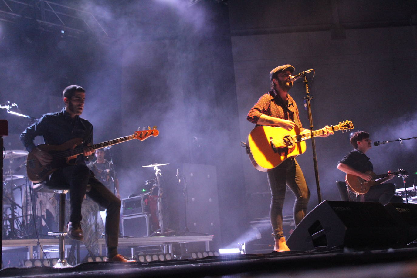 Sidecars durante el concierto de Ponferrada.