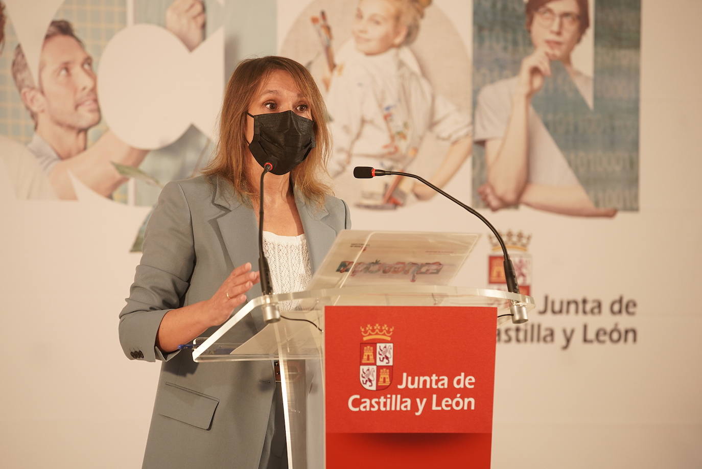 La consejera de Educación, Rocío Lucas, presenta el curso escolar 2021-2022.