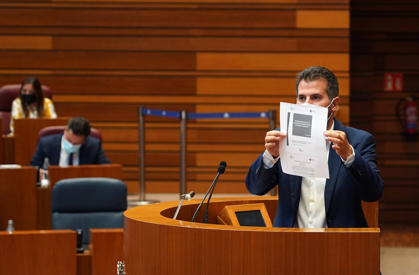 Segunda jornada del primer pleno del curso político en las Cortes.