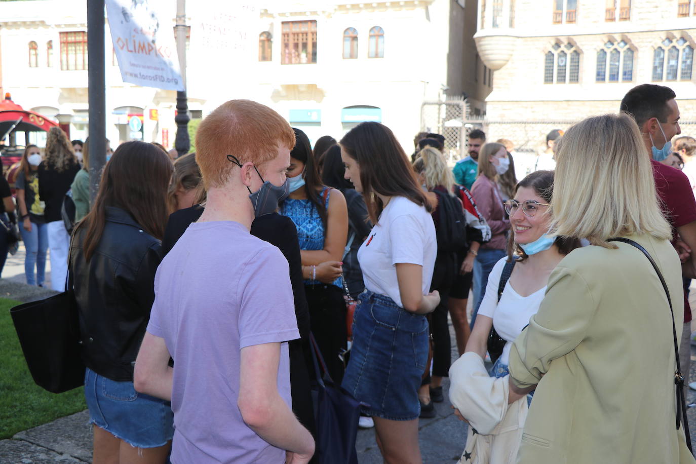 230 alumnos aterrizan en León llegados de distintos puntos de Europa y otros continentes