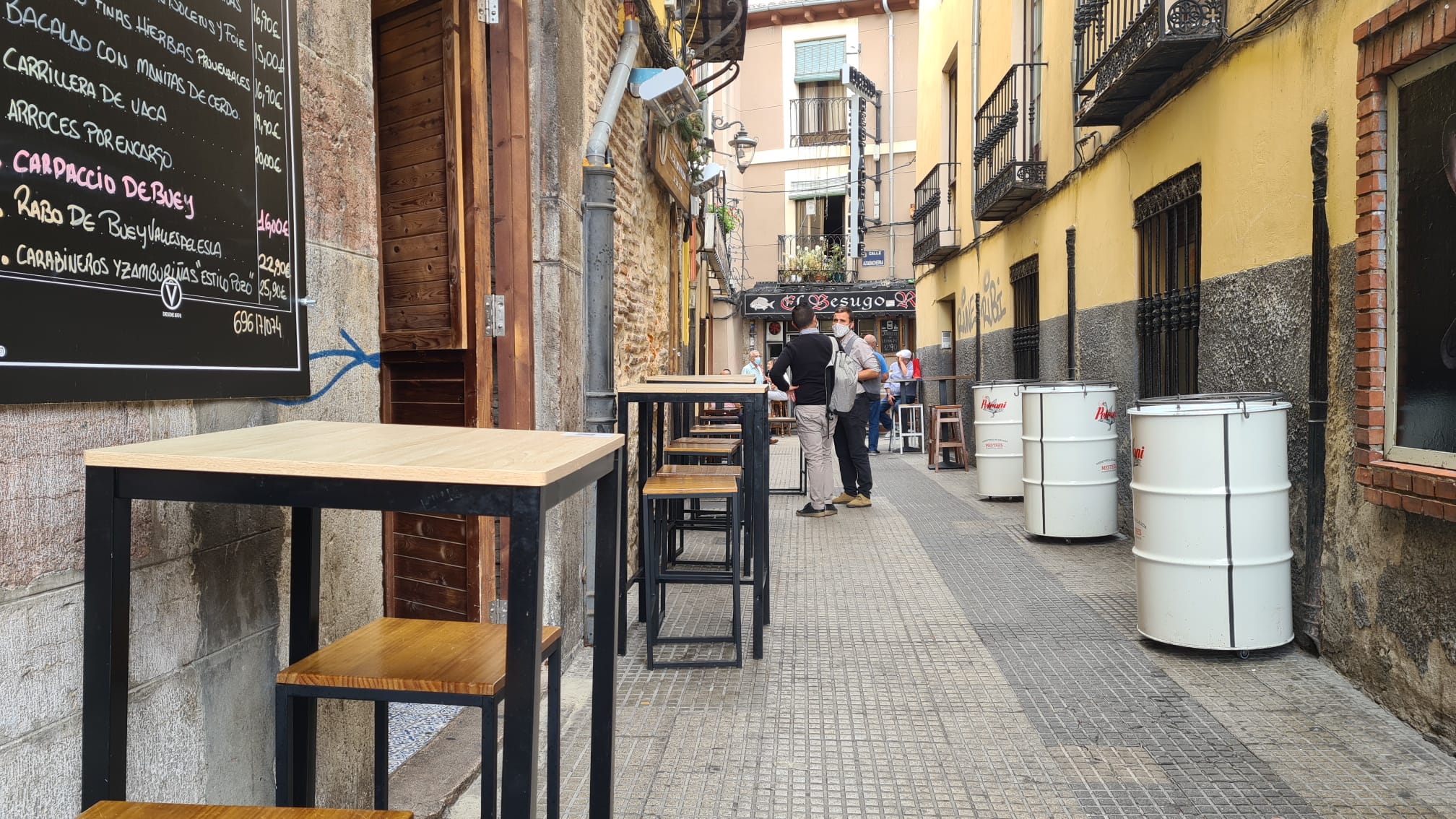 La ciudad recupera el pulso de un sector que ha sufrido los cierres intermitentes durante la pandemia.