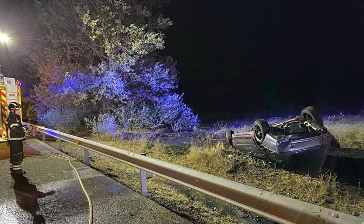 Imagen del lugar del accidente.