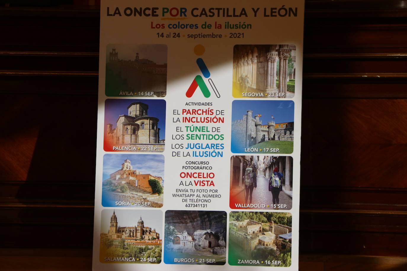 El ayuntamiento de León acoge la presentación del Día de la Once que este 2021 celebra su XXX edición con múltiples actividades.