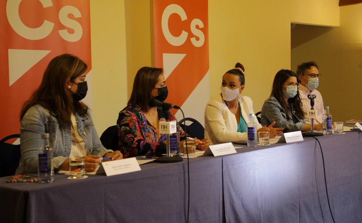Comité Autonómico de Ciudadanos reunido este sábado en Zamora.