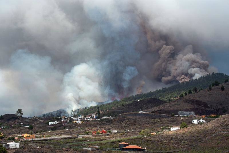 Cumbre Vieja, un volcán con 11 millones de metros cúbicos de magma