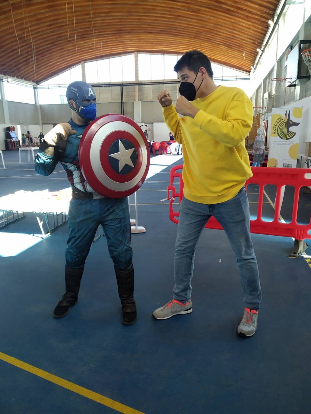 Los más jóvenes disfrutaron de una experiencia sin gual. 
