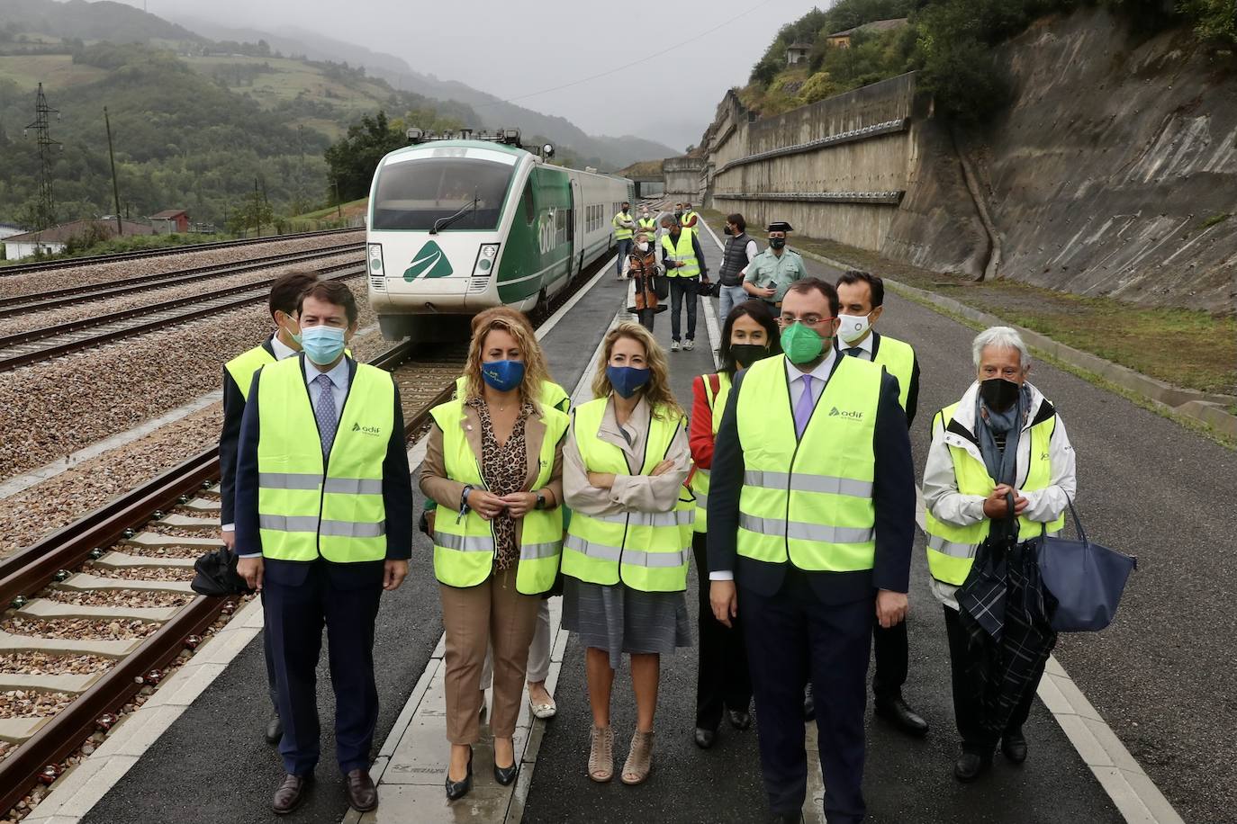 Fotos: Un recorrido ferroviario histórico para Asturias