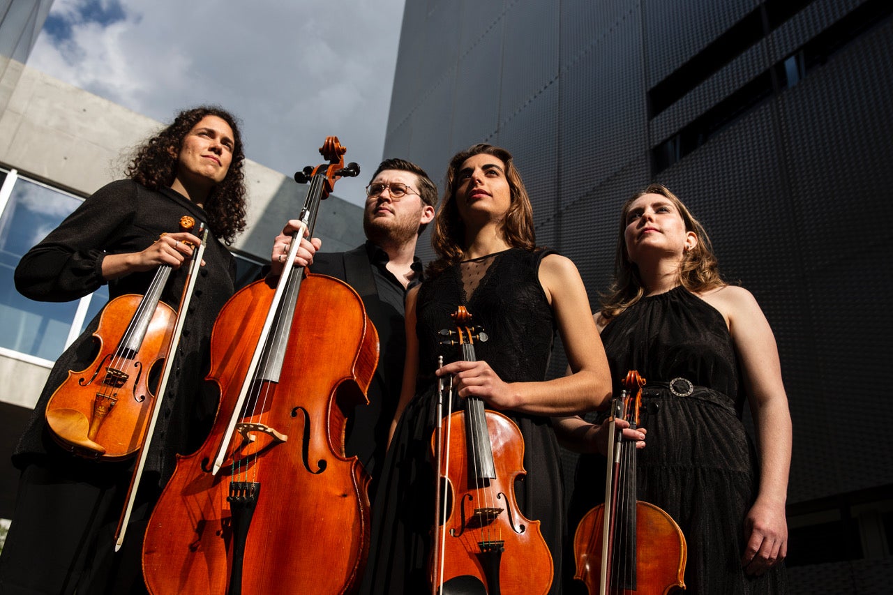 El Cuarteto Iberia interpreta música de Boccherini y Ángel Barja en el festival de Música Española de León