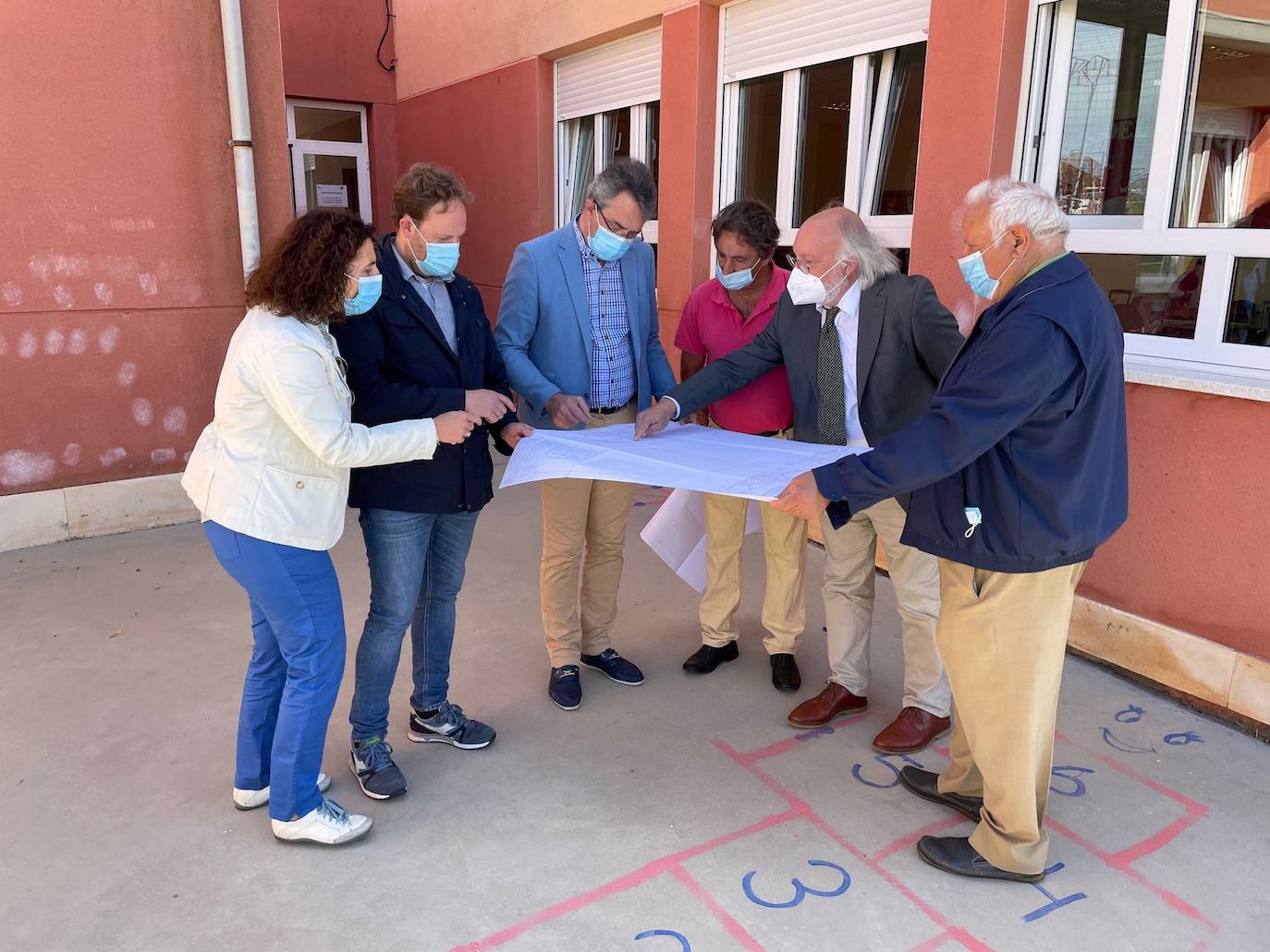 Fotos: Inicio de las obras en Cembranos