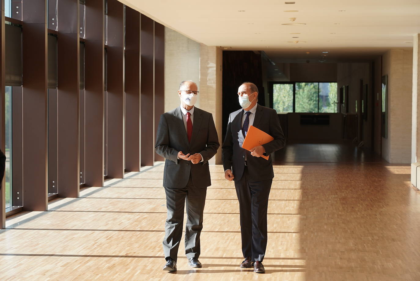 Fotos: El comisionado de Transparencia presenta la Memoria Anual de 2020