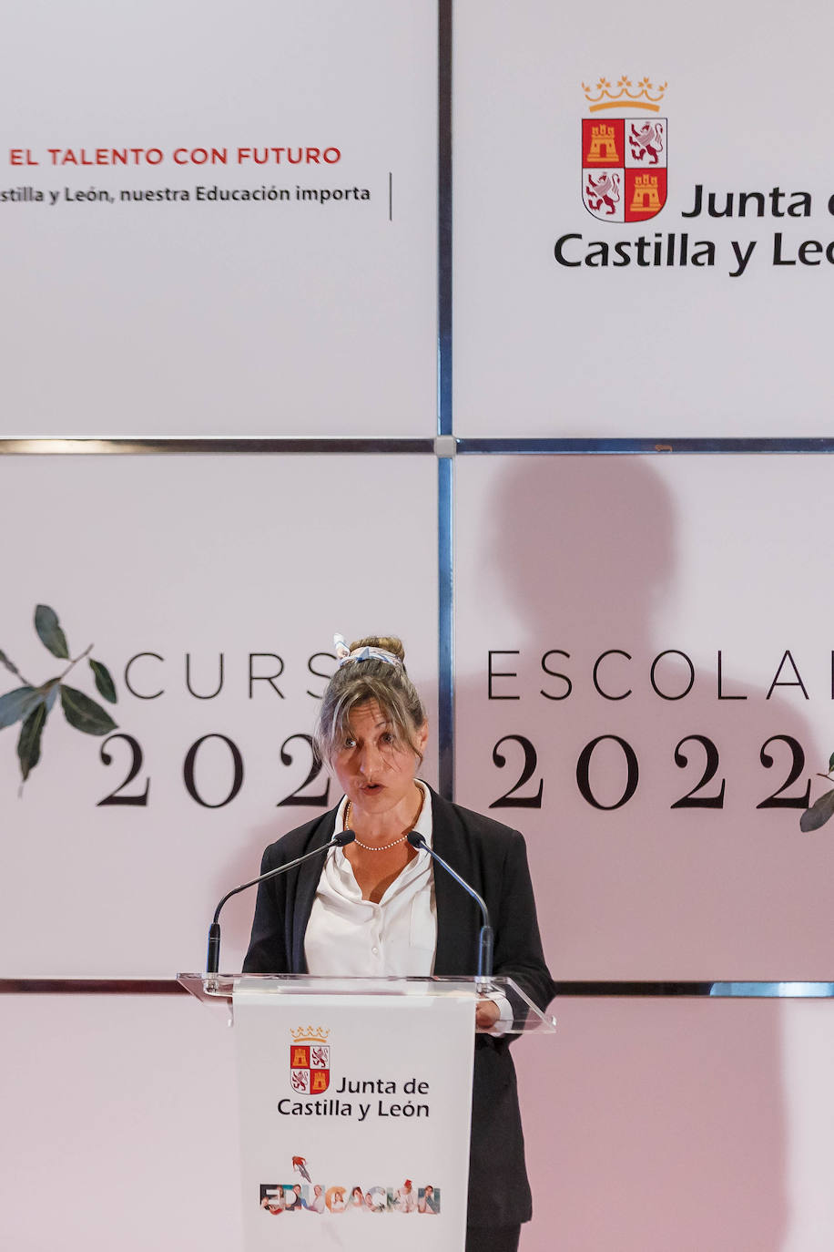 El presidente de la Junta de Castilla y León, Alfonso Fernández Mañueco, inaugura el curso 2021-2022 de las enseñanzas escolares no universitarias de Castilla y León.