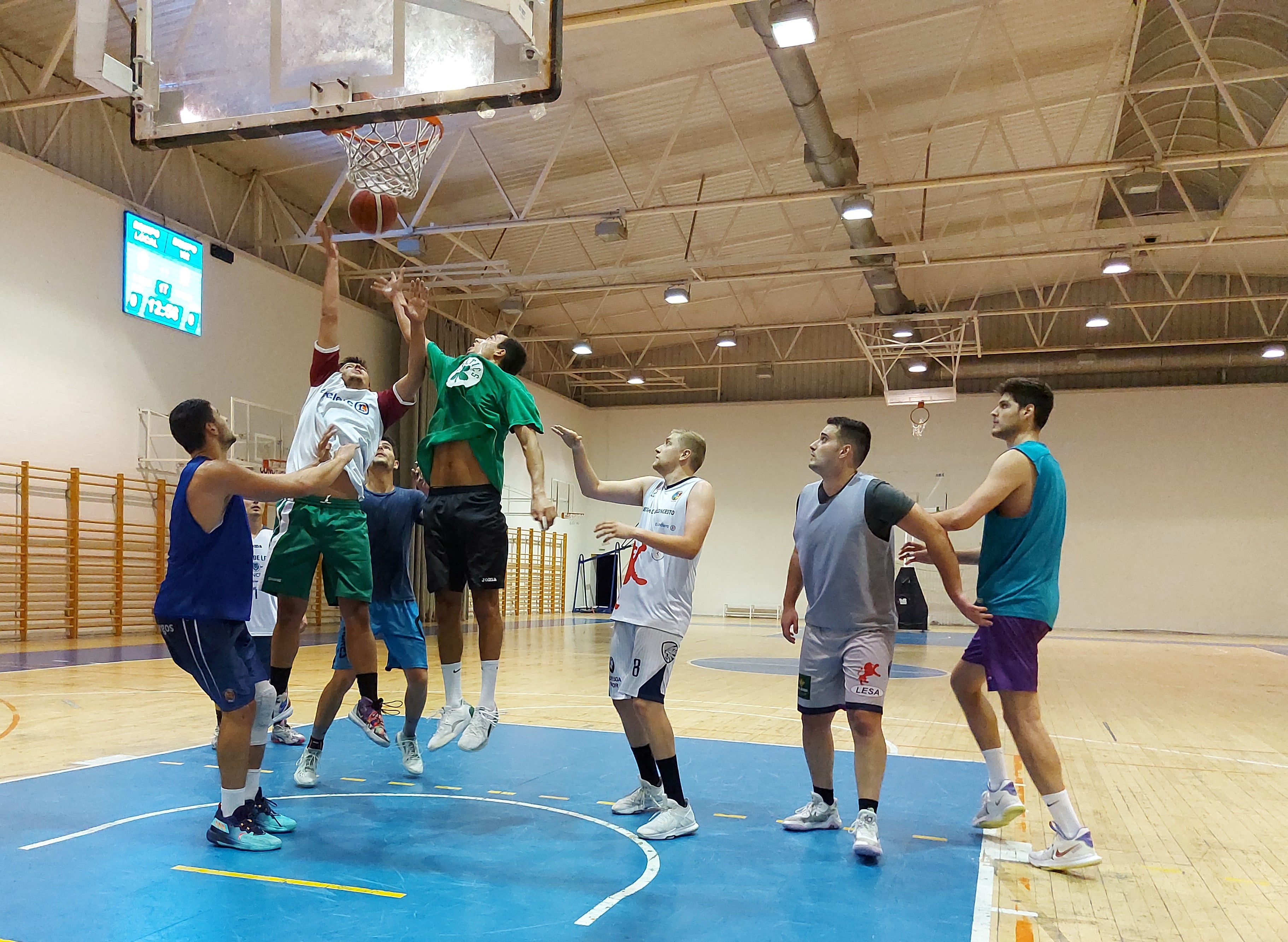 Imagen de un entrenamiento del Reino de León.