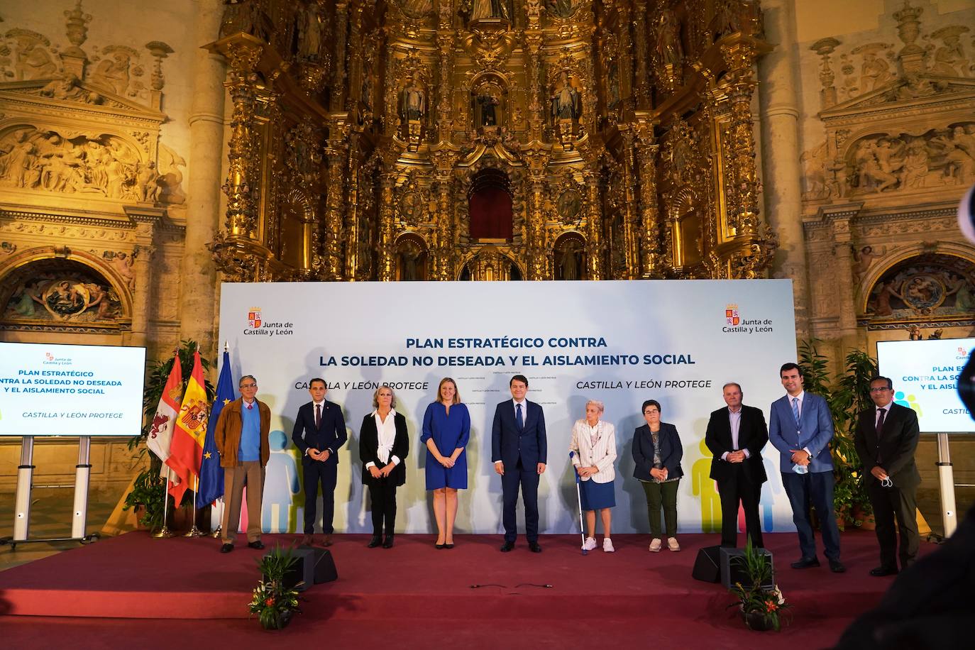 Fotos: El presidente de la Junta presenta el &#039;Plan Estratégico de Castilla y León contra la soledad no deseada y el aislamiento social 2022-2025&#039;