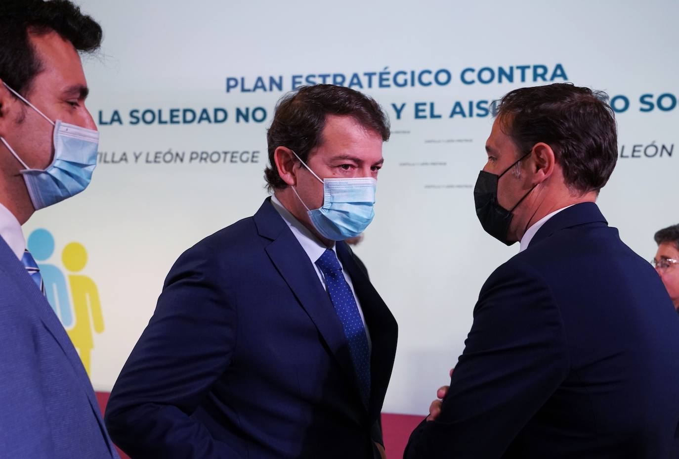 Fotos: El presidente de la Junta presenta el &#039;Plan Estratégico de Castilla y León contra la soledad no deseada y el aislamiento social 2022-2025&#039;