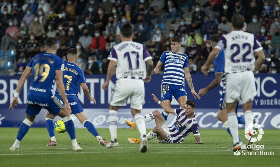 Deportiva y Valladolid ofrecen un vibrante partido que acaba con empate 2-2 con doblete de Yuri