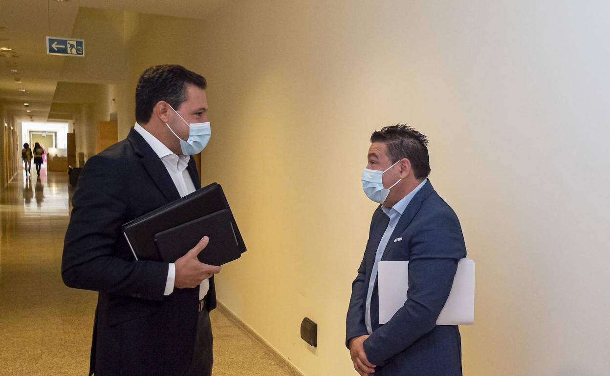 David Castaño, portavoz de Cs en Castilla y León. 