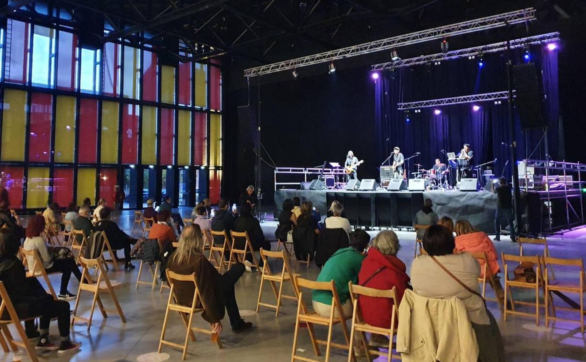 Uno de los conciertos de este sábado en el Palacio de Exposiciones. 