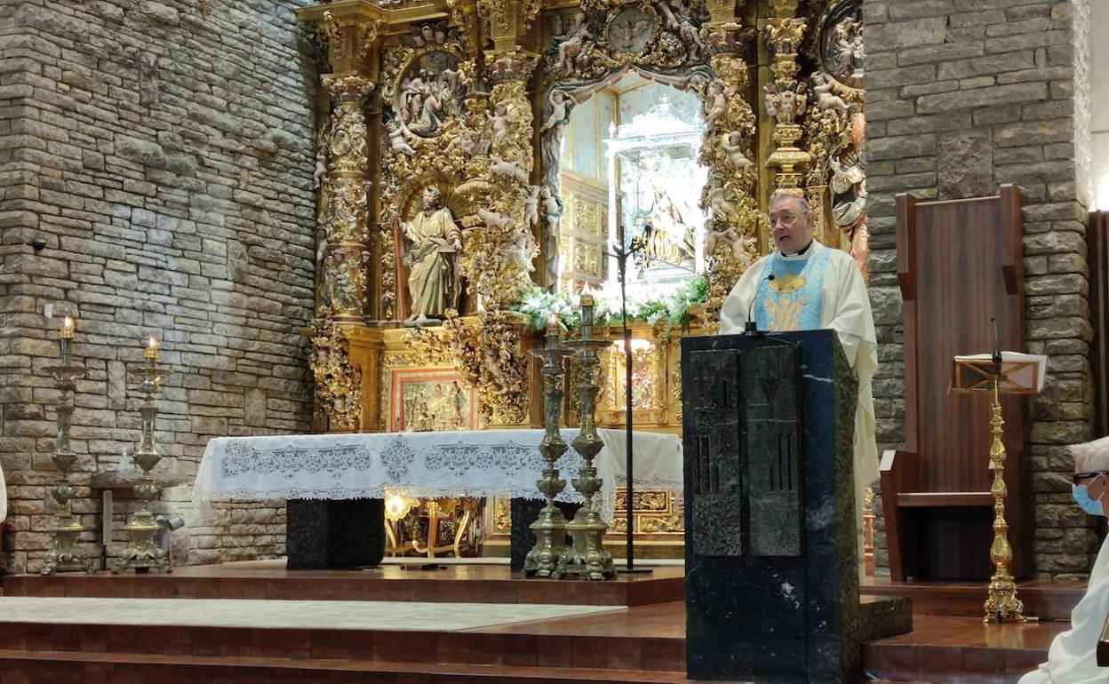 Imagen de archivo de una celebración en la Basílica. 