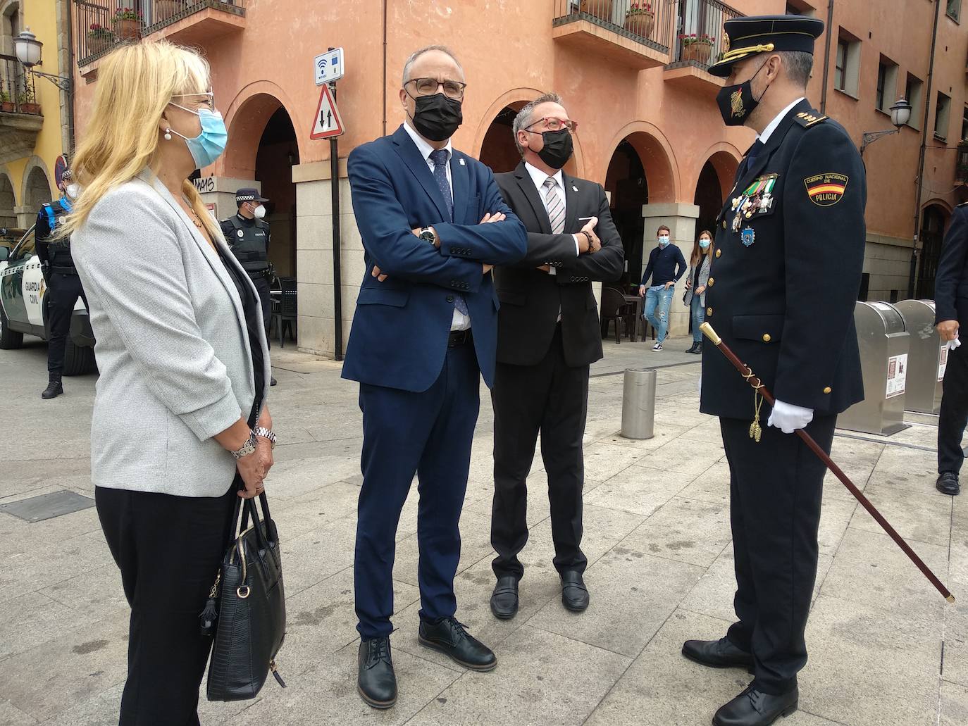 La Policía Nacional de Ponferrada celebra su festividad.