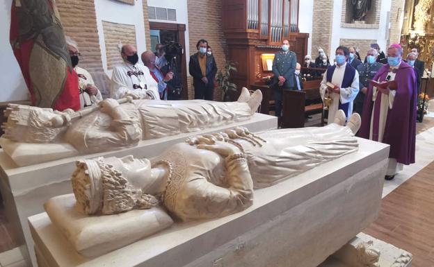 Galería. Alfonso VI descansa eternamente en Sahagún.