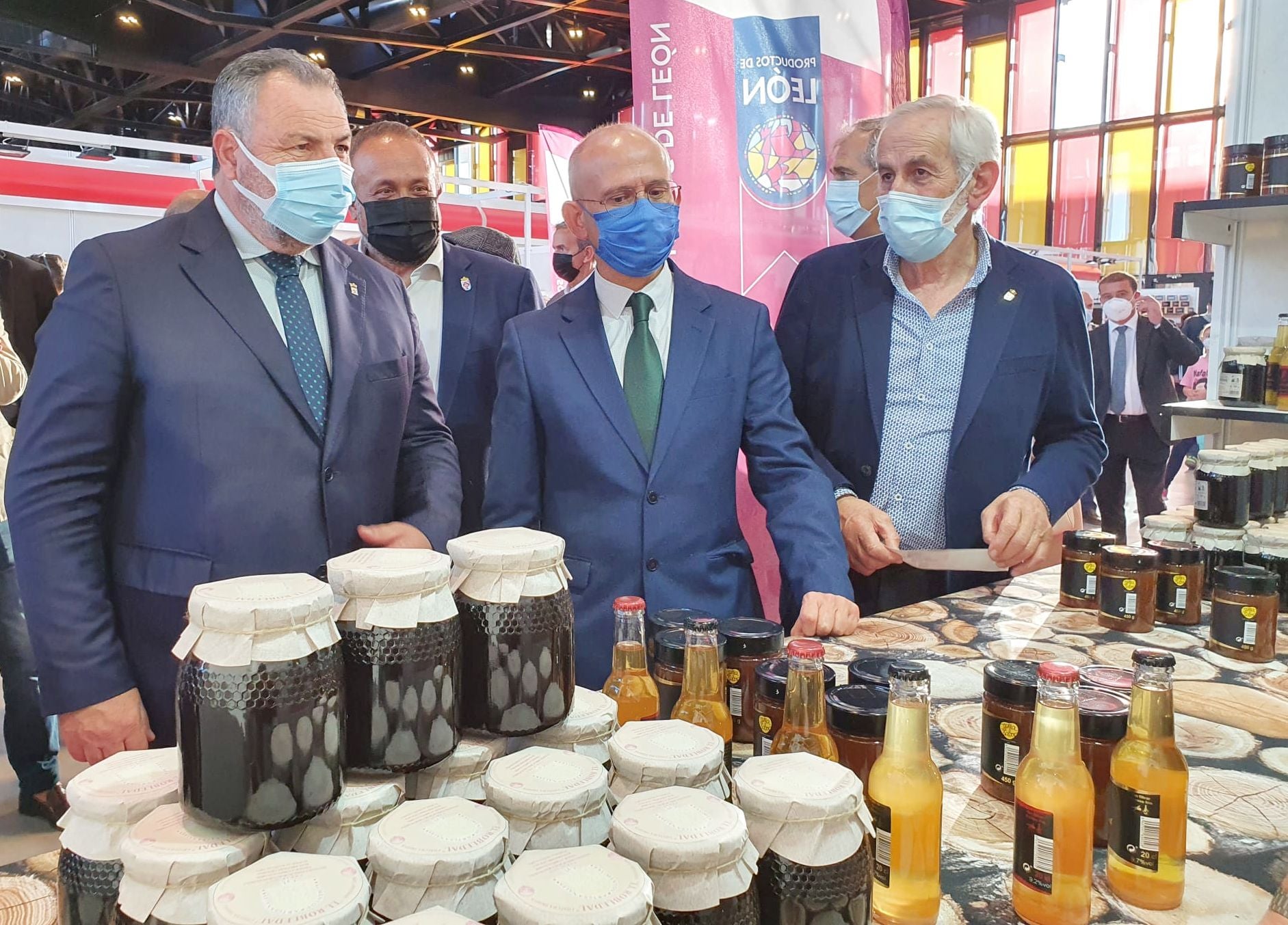 Inauguración de la XXVII Feria de los Productos de León.