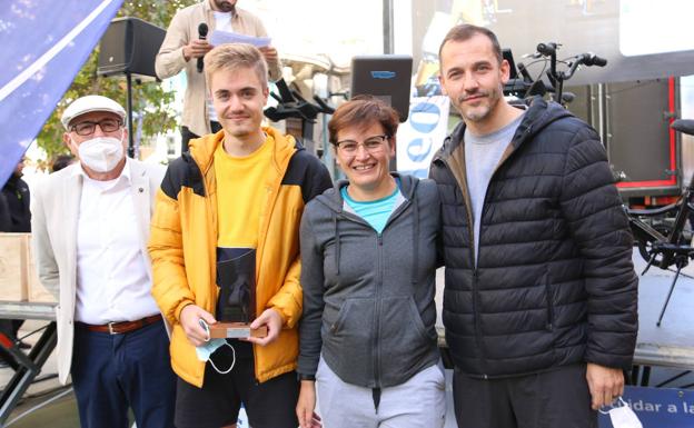 Galería. Los ganadores del I Maratón de Cyclo Indoor Ciudad de León.