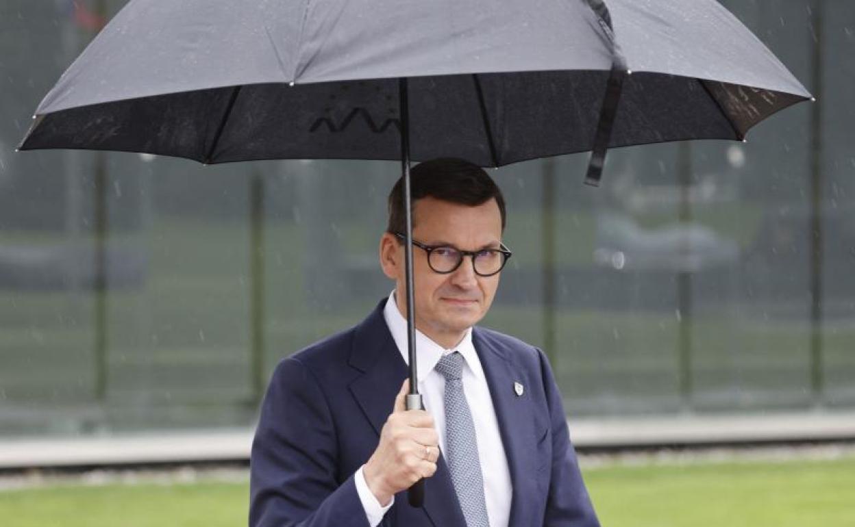 El primer ministro polaco Mateusz Morawiecki