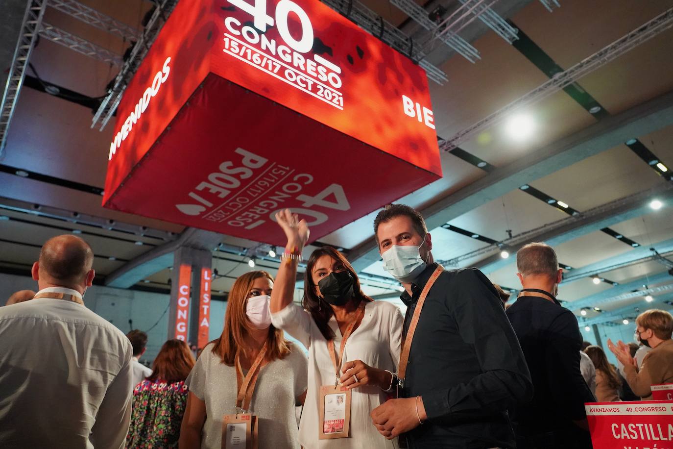 Segunda jornada del 40 Congreso Federal del PSOE,con la participación de dirigentes de Castilla y León.