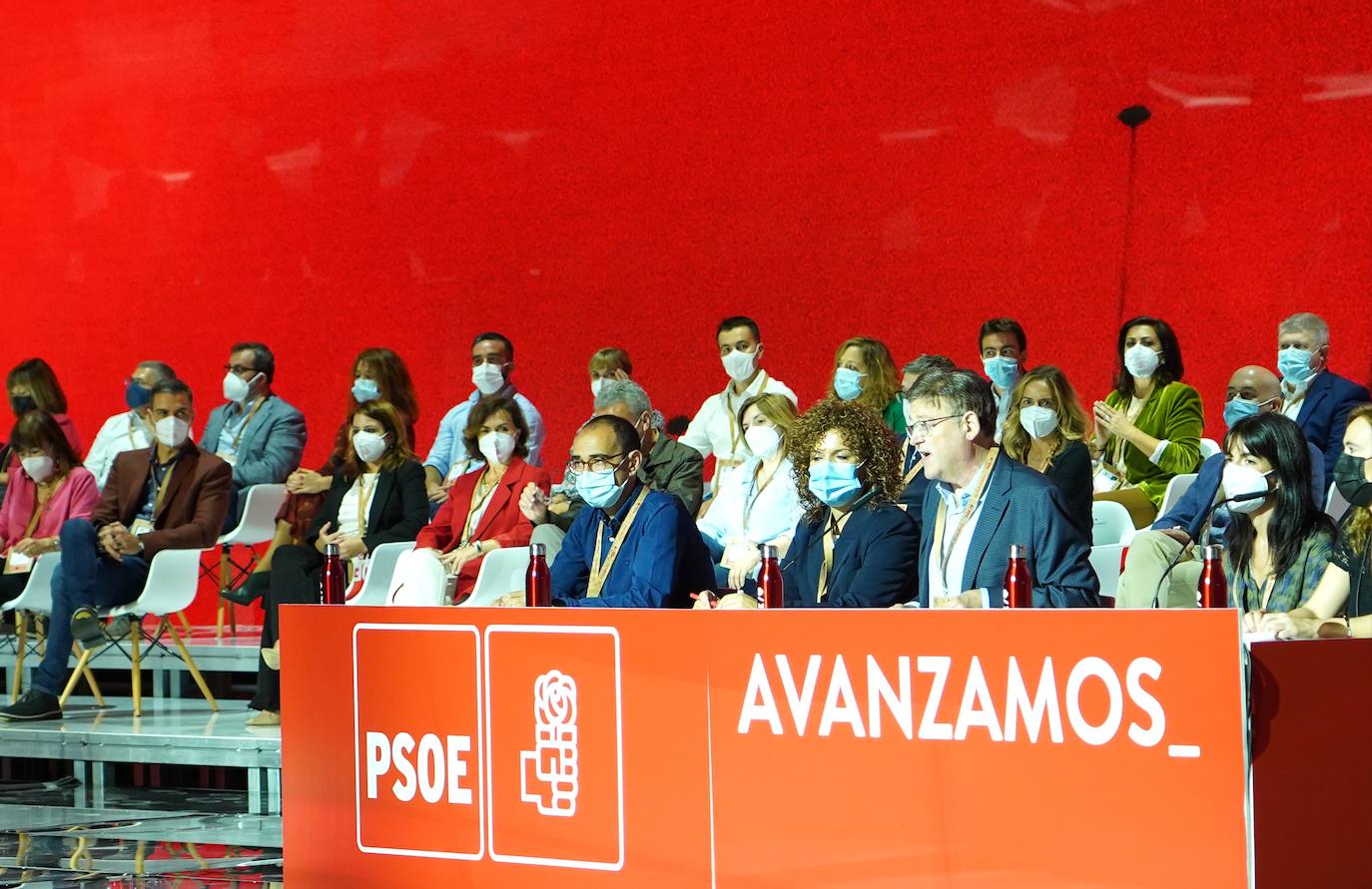 Segunda jornada del 40 Congreso Federal del PSOE,con la participación de dirigentes de Castilla y León.