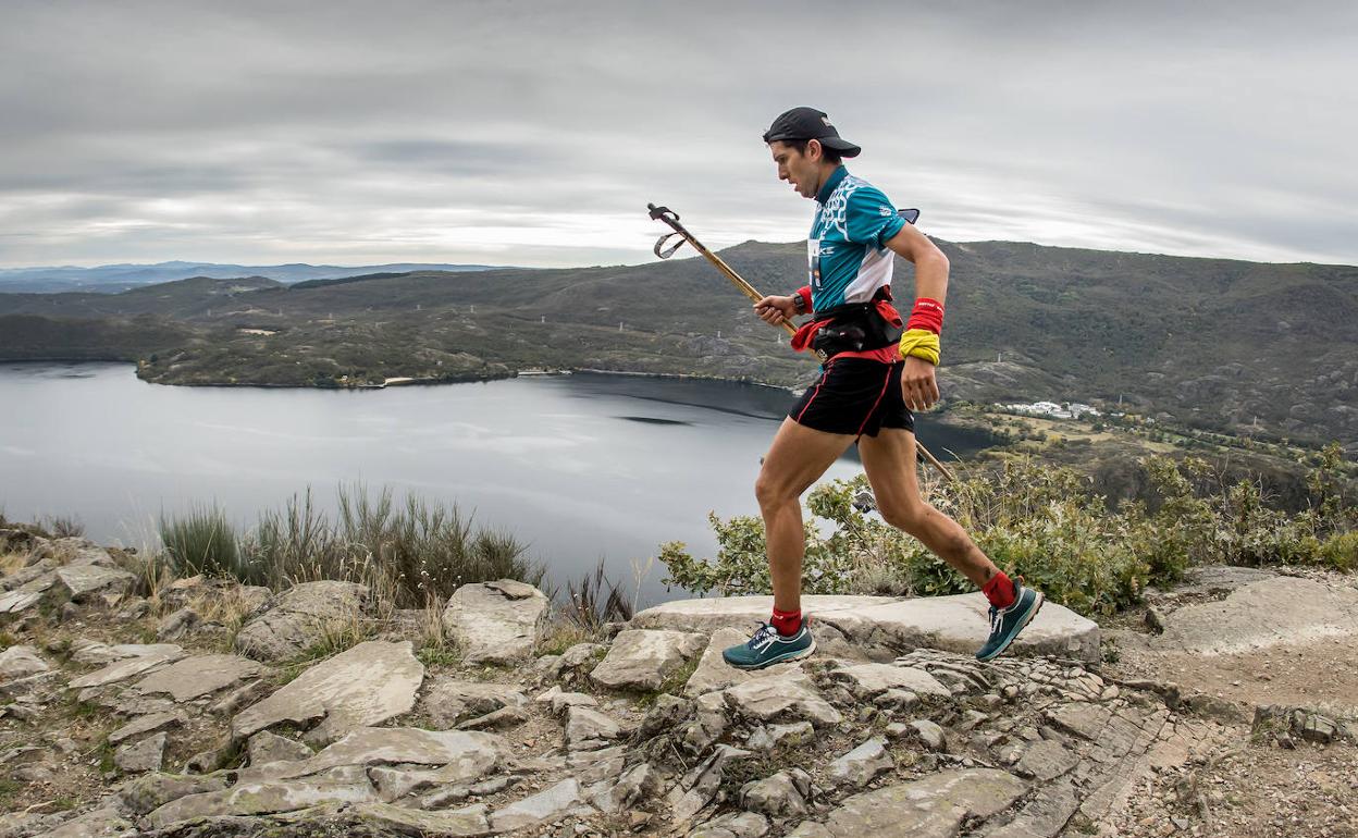 Manuel Merillas, en la Ultra Sanabria.