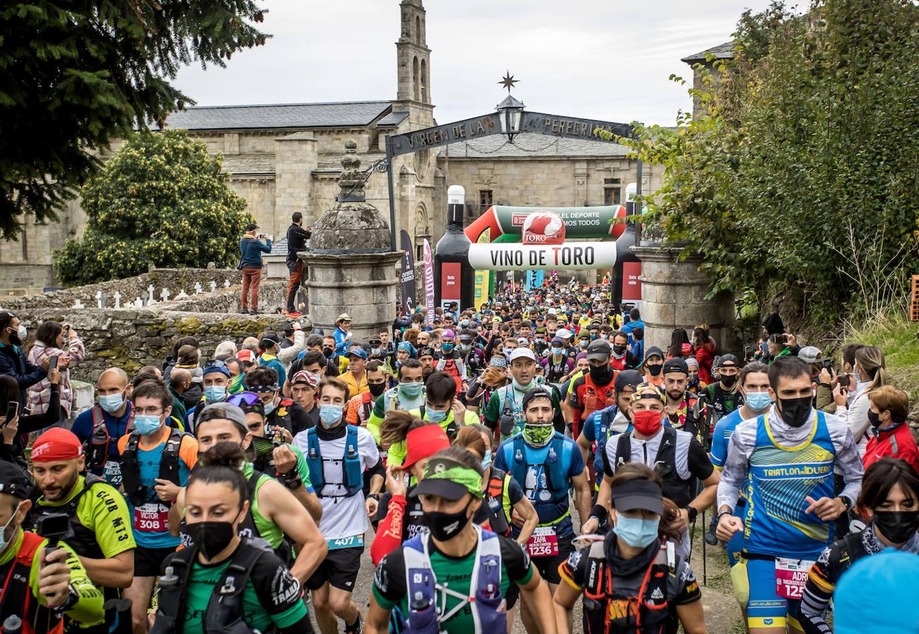 Ochocientos participantes en la carrera de montaña Ultra Sanabria.
