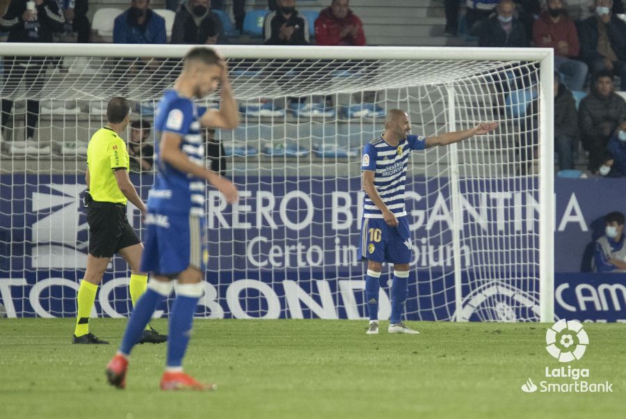 El conjunto berciano no pudo pasar del empate sin goles ante el equipo madrileño.