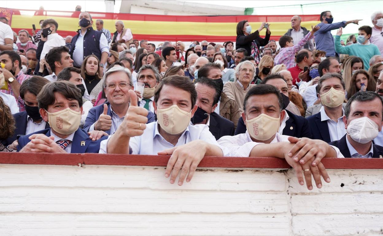 Fernández Mañueco en la Plaza. 