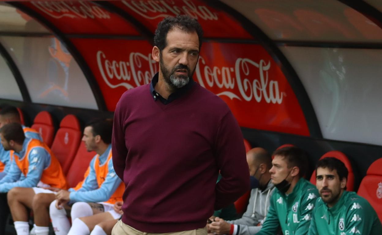 Ramón González, en el partido ante el Extremadura.