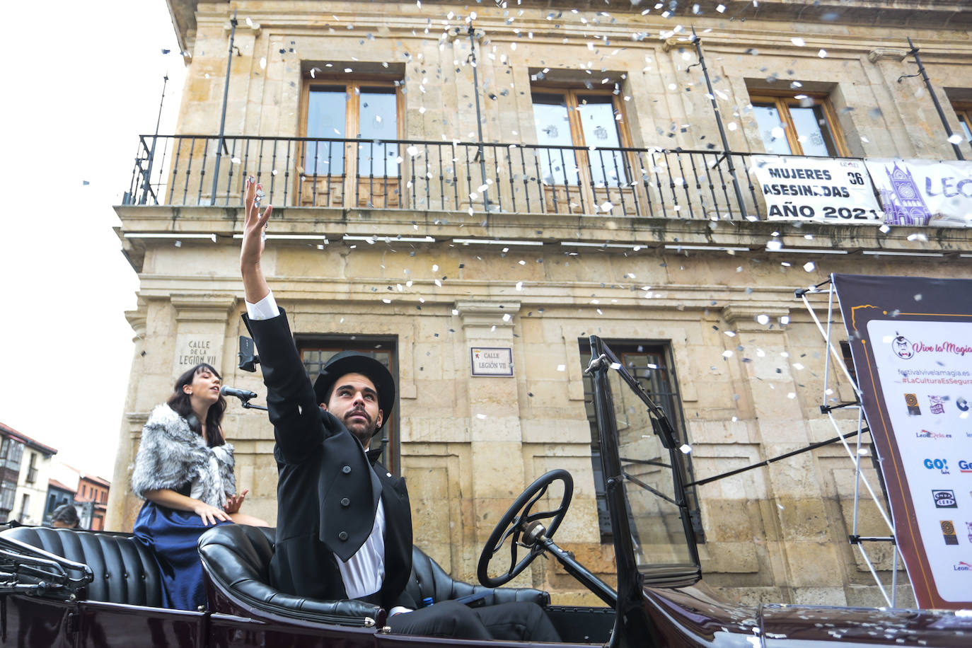 Presentación de la XVIII edición del Festival Internacional León Vive la Magia.