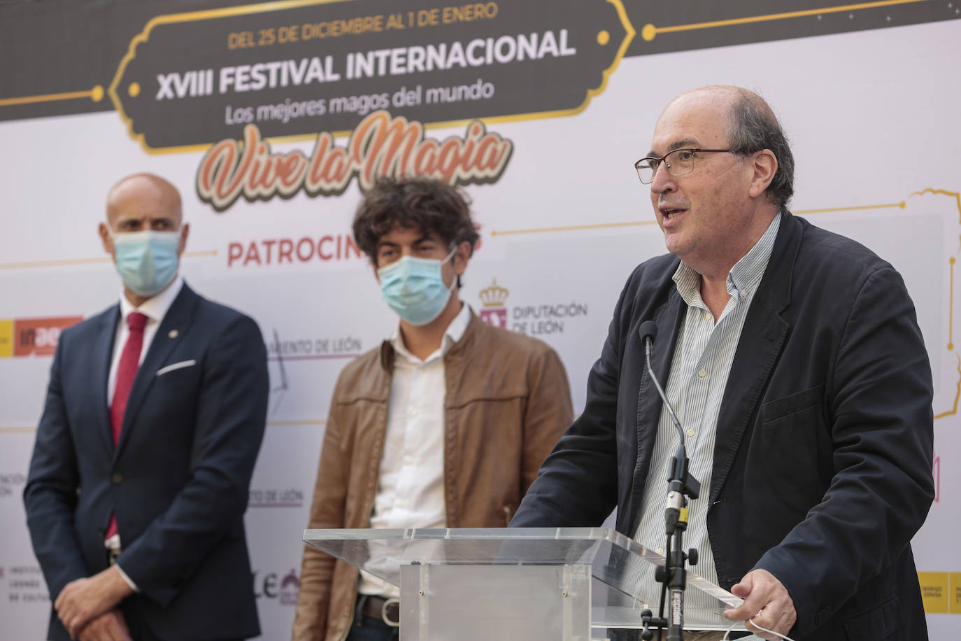 Presentación de la XVIII edición del Festival Internacional León Vive la Magia.