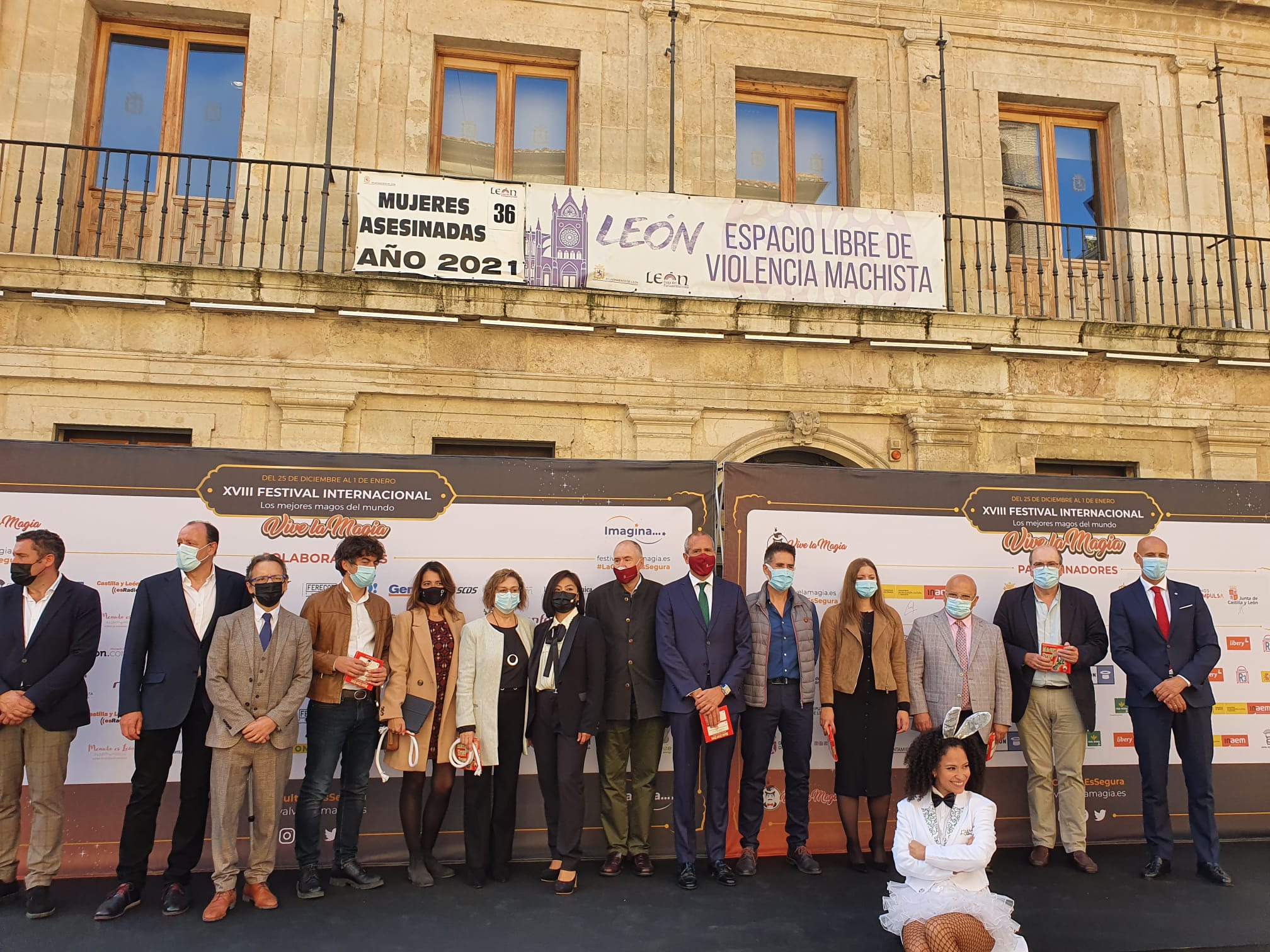 Presentación de la XVIII edición del Festival Internacional León Vive la Magia.