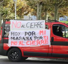 Fotos: Caravana de vehículos de Jupiter Bach contra el cierre