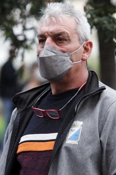 Manifestación en Ponferrada por el cierre de los consultorios médicos.