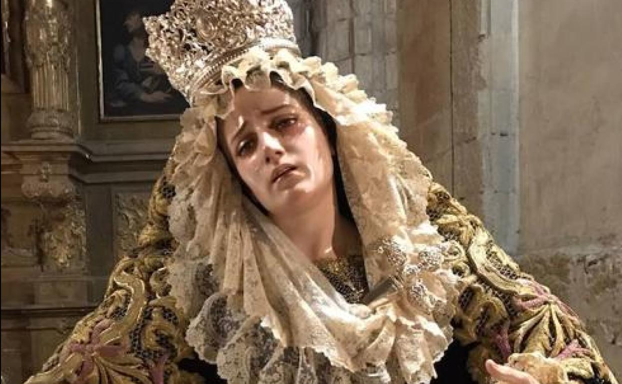 Imagen de la Divina Gracia, en San Marcos.