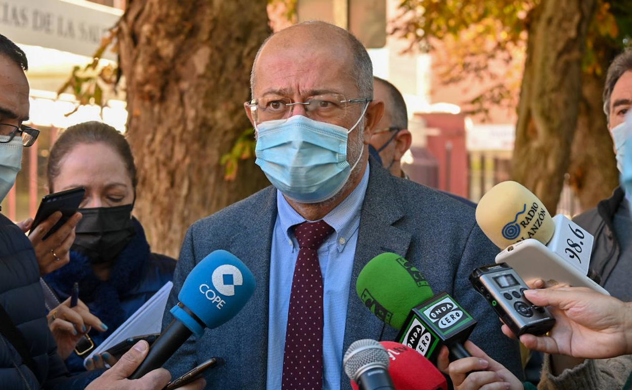 Francisco Igea, en su visita a Burgos de este miércoles.