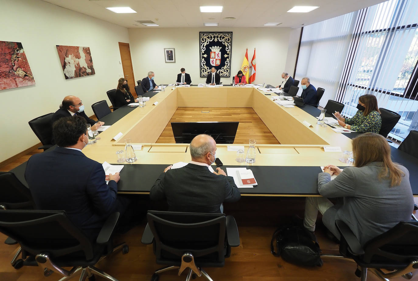 IJunta de portavoces de las Cortes.