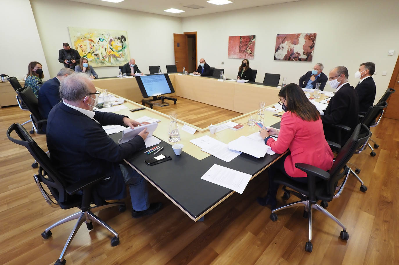 IJunta de portavoces de las Cortes.