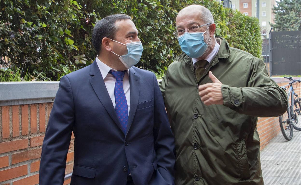 El vicepresidente, portavoz y consejero de Transparencia, Ordenación del Territorio y Acción Exterior, Francisco Igea, visita el centro de Referencia Nacional de Formación Profesional Ocupacional