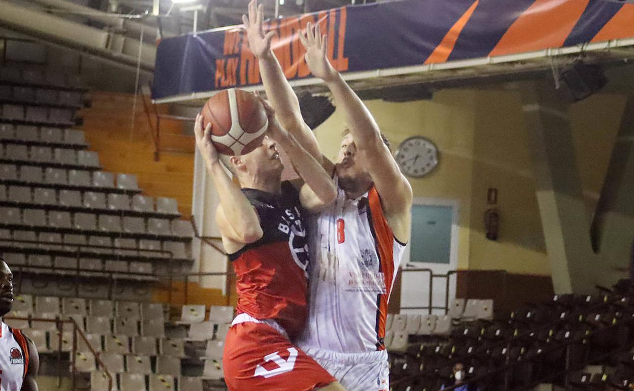 Imagen de archivo de un partido de Basket León.