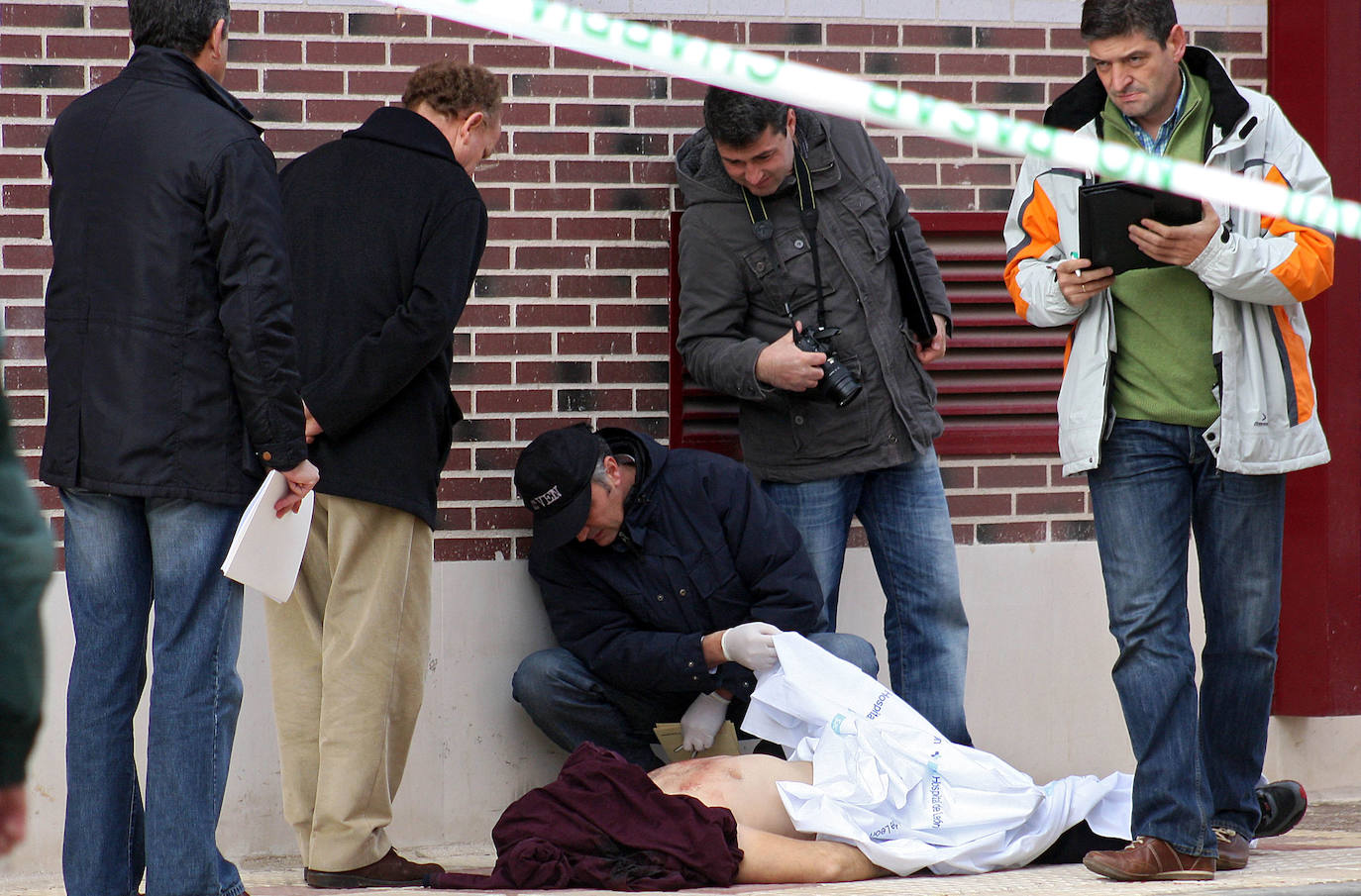 Fotos: Investigación del crimen