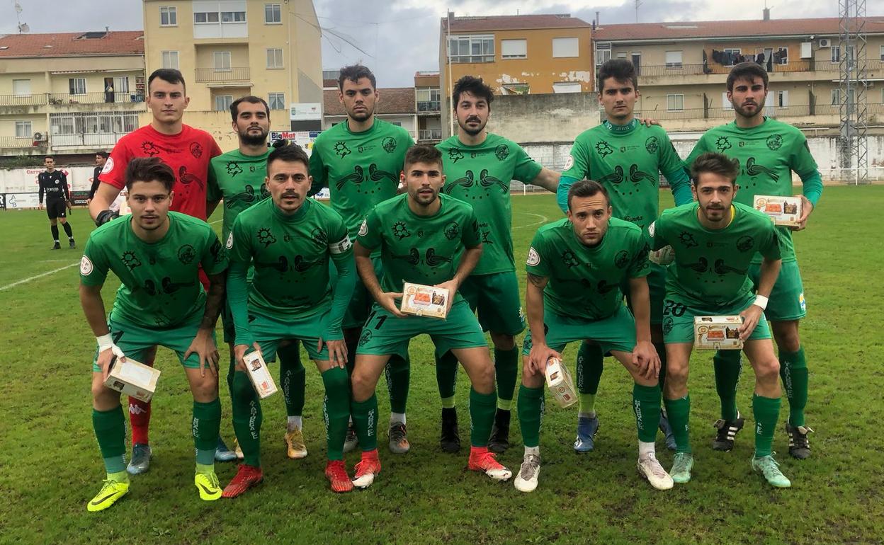 Once inicial del Atlético Astorga en Ciudad Rodrigo.