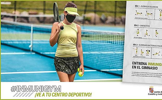 Ejemplo de uno de los carteles de la campaña